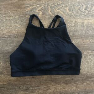 Black Lululemon sports bra size 8